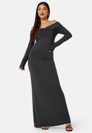 Off Shoulder Maxi Dress