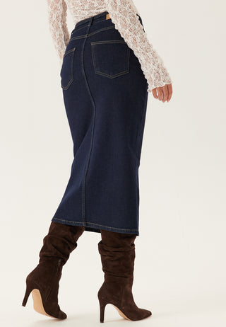Denim Midi Skirt