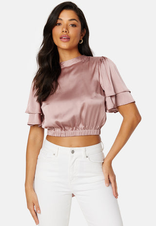 Doreen butterfly sleeve blouse