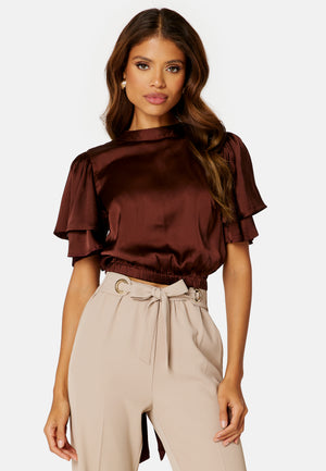 Doreen butterfly sleeve blouse