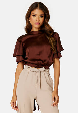 Doreen butterfly sleeve blouse