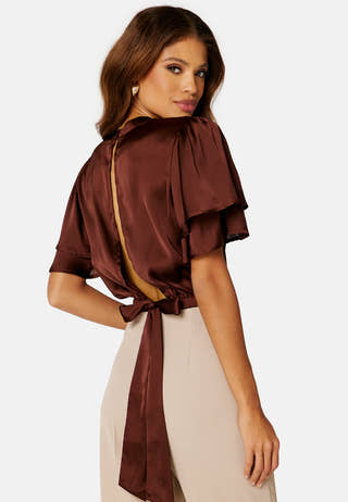 Doreen butterfly sleeve blouse