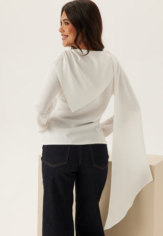 Drapert Cape-bluse