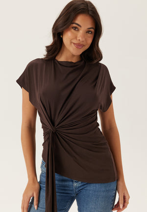 Drapy Knot Top