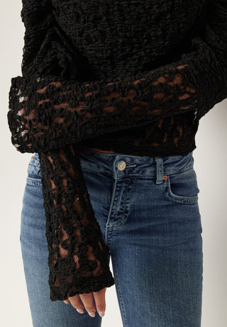 Drapy Lace Top