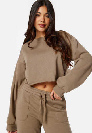Relaxed Cropped Sweater