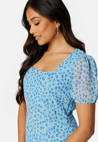 Emilia puff sleeve dress