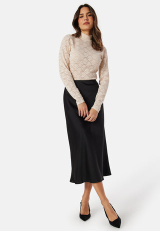Turtleneck  Lace Top