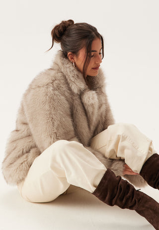Faux Fur Jakke