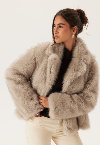 Faux Fur Jakke