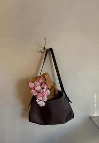 Faux Leather Tote Bag