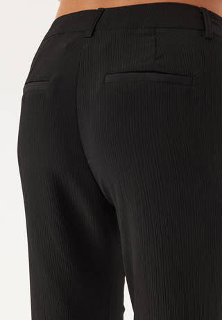 Flared Structured Suit Trousers