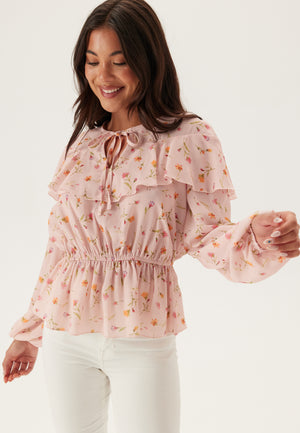Flounce Bluse