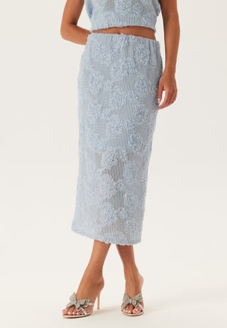 Flower Mesh Skirt