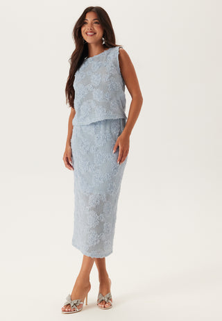 Flower Mesh Skirt