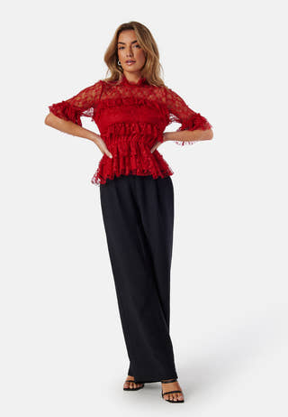 Frill Lace Blouse