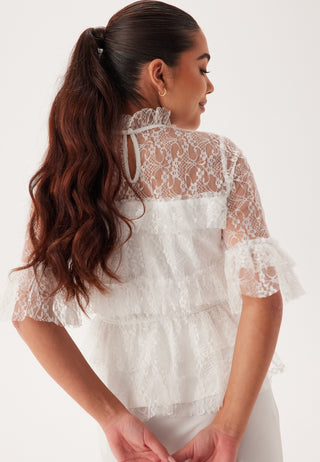 Frill Lace Blouse