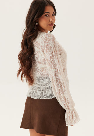 Frill Lace Bluse