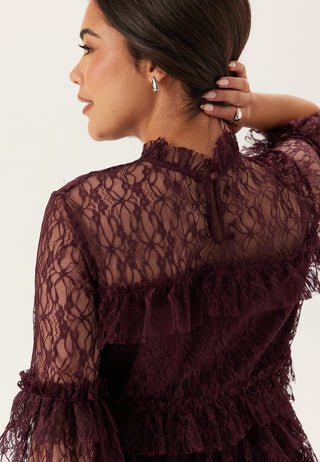 Frill Lace Blouse