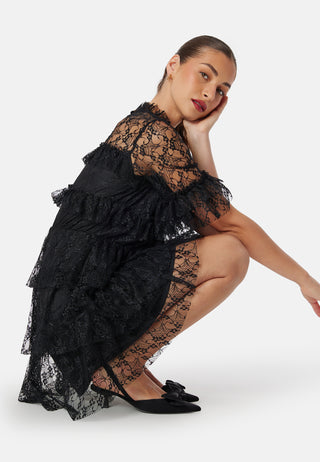 Frill Lace Kjole