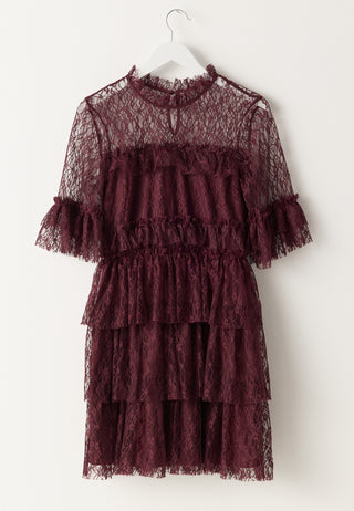 Frill Lace Kjole