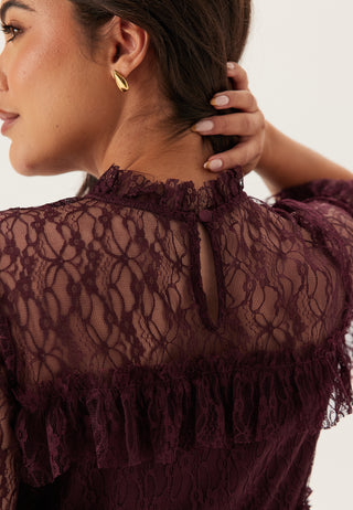 Frill Lace Kjole