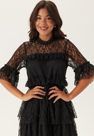 Frill Lace Midikjole