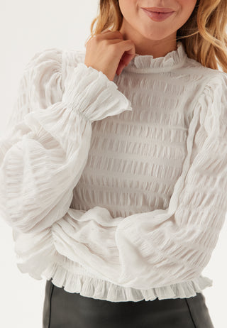 Frill Structured Blouse