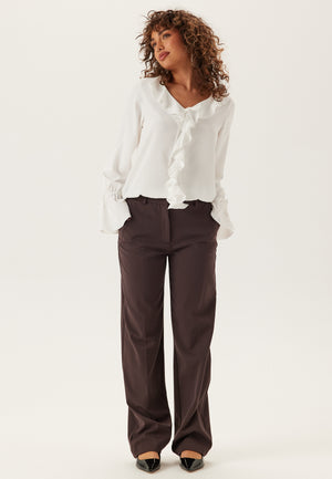 Frill Tie Bluse