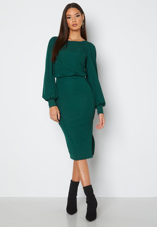 Gry Balloon Sleeve Dress