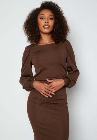 Gry Balloon Sleeve Dress