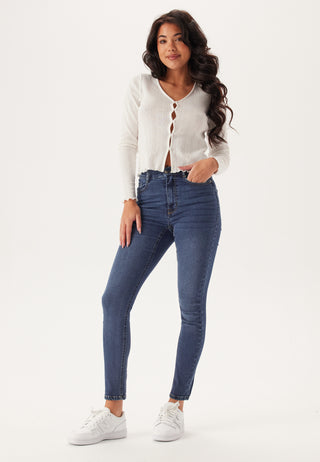 High Ankle Superstretch Jeans