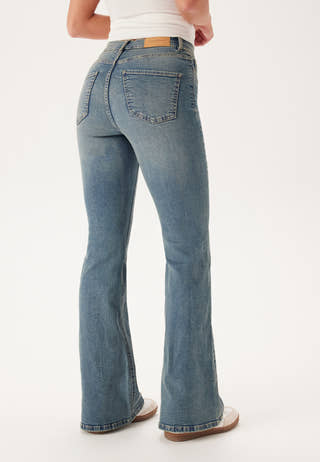 High Flare Superstretch Jeans