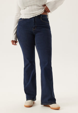 High Flare Superstretch Jeans