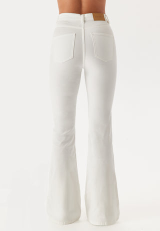 High Flare Superstretch Jeans