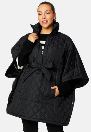 Hiri Quilted Poncho