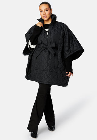 Hiri Quilted Poncho