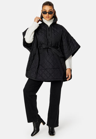 Hiri Quilted Poncho