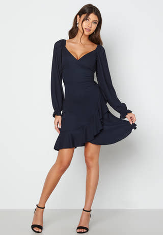 Icelyn frill dress