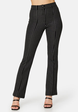 Soft flared suit trousers