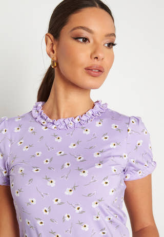 Ivy short sleeve puff top