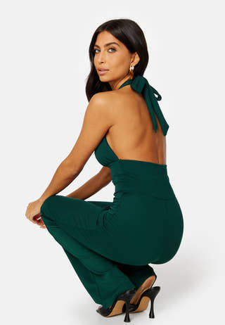 Jesminda halterneck jumpsuit