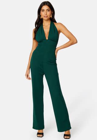 Jesminda halterneck jumpsuit