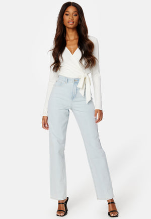 Straight High Waist Jeans