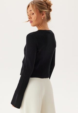 Knitted Bow Cardigan