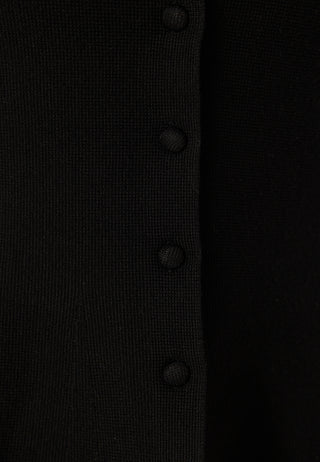 Knitted Peplum Cardigan