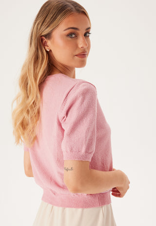 Strikket kortermet cardigan