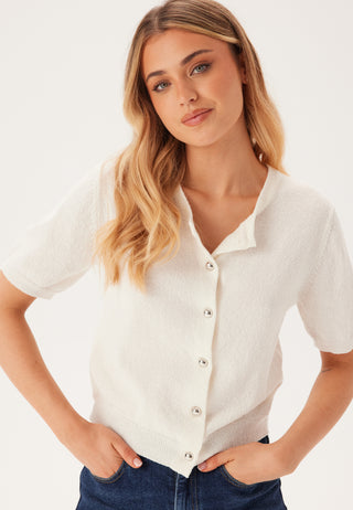 Strikket kortermet cardigan