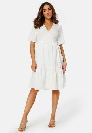 Krystal wrap dress