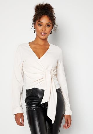 Leighton wrap top